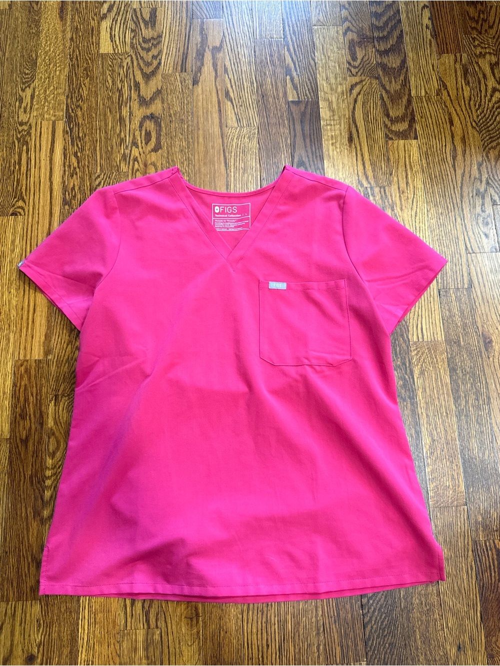 FIGS Ultra Rose V-Neck Scrub Top